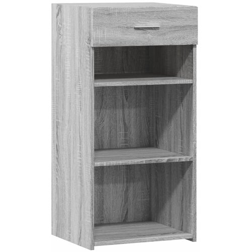  Komoda boja sivog hrasta sonome 45x42,5x93 cm konstruirano drvo Slike