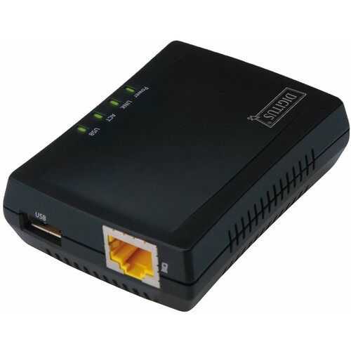 Digitus mrežni multifunkcijski strežnik 1xUSB DN-13020 črn, (21221601) Cene