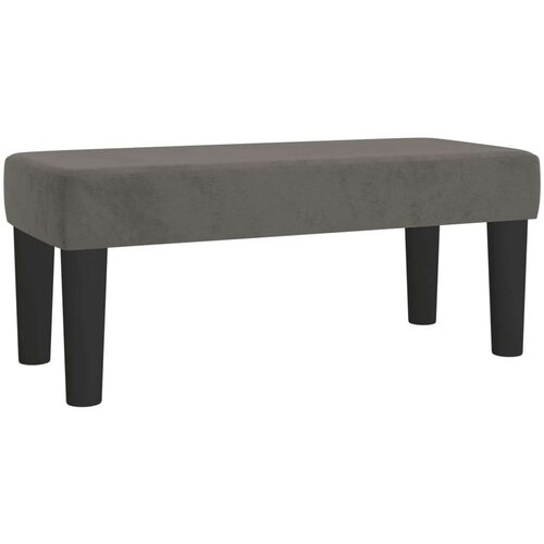Box spring krevet s madracem tamnosivi 90x190 cm bar&amp;scaron;unasti Slike
