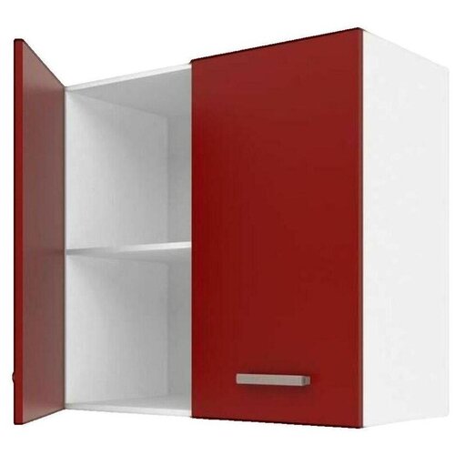BigBuy Garderobne omare Meuble haut de cuisine ULTRA Rouge mat Rdeča Slike