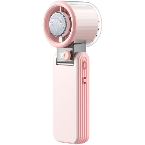 INF Zložljiv ročni mini ventilator z ledenim hlajenjem, 199 stopenj Pink, (5000324878) Cene