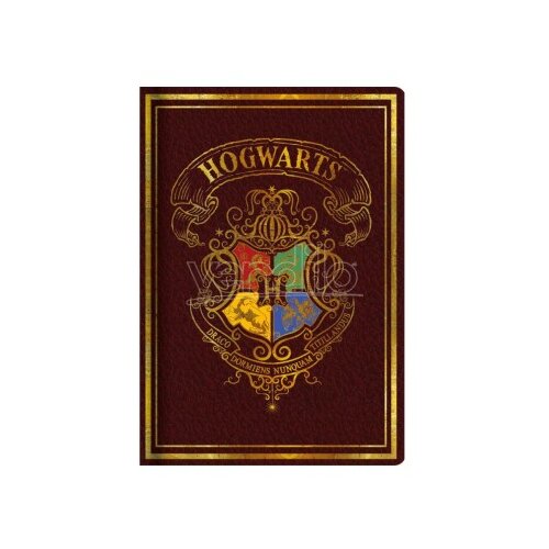 Blue Sky HARRY POTTER A5 CASEBOUND BELEŽKA - RDEČA - COLOURFUL CREST Slike