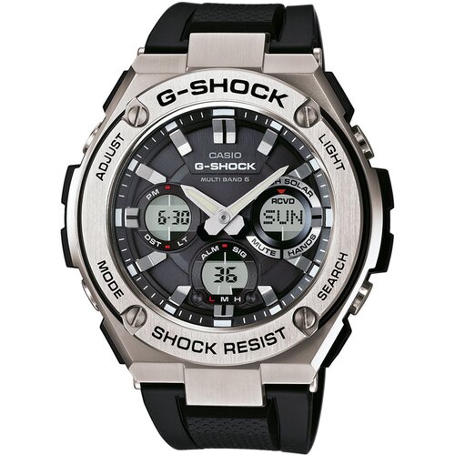 Casio Mu&scaron;ki ručni sat G-Shock GST-W110-A1ER, Crno-srebrni Cene