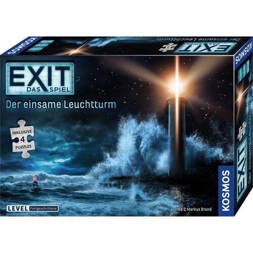 Kosmos EXIT - Das Spiel + Puzzle: Der einsame Leuchtturm (V NEM&amp;Scaron;ČINI) - 1 k. Slike