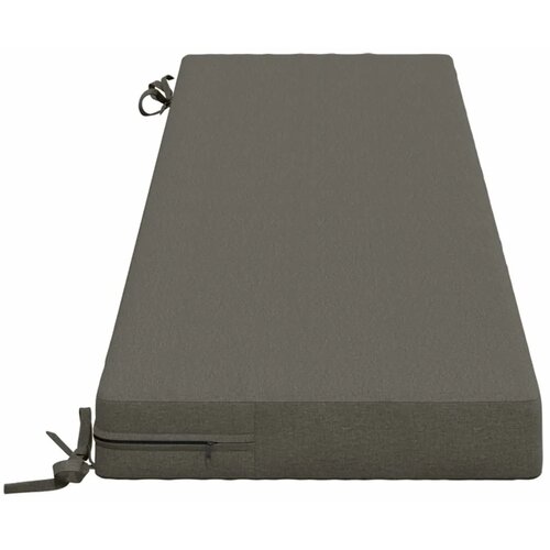  Jastučić za klupu SOEST 100% poliester Siva 160 x 40 x 8 cm - Siva 160 x 40 x 8 cm Melange Cijene