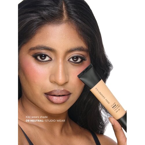 SOSU Cosmetics Studio Wear puder s visokim prekrivanjem SPF 50 nijansa 09 N 32 ml Slike