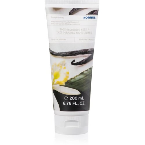 Korres Mediterranean Vanilla Blossom hidratantno mlijeko za tijelo s bademovim uljem 200 ml Cijene