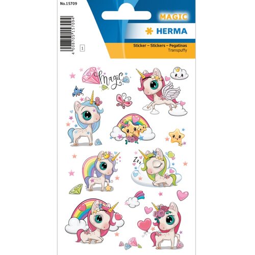 Grupo NALEPKE MAGIC ENCHANTED UNICORN TRANSPUFFY, (20862762) Slike