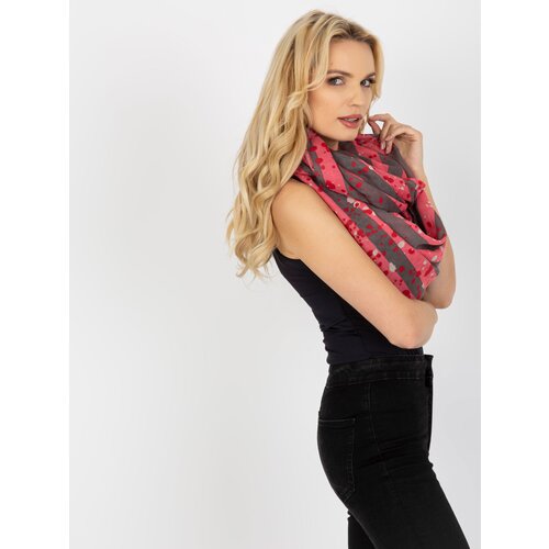 Fashion Hunters Women's pink viscose scarf neckerchief Cene