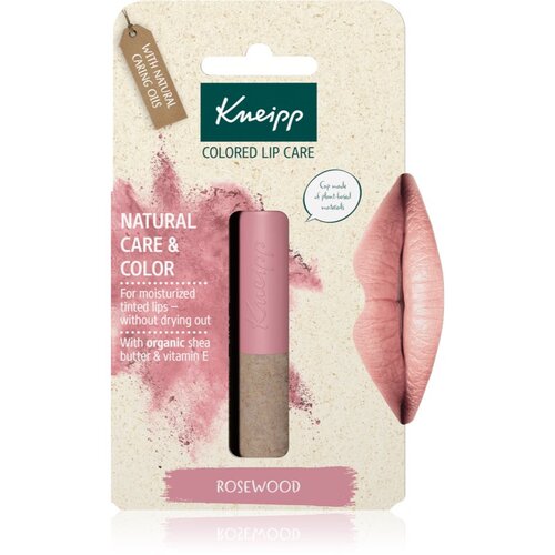 Kneipp Natural Care & Color tonirani balzam za ustnice odtenek Rosewood 3.5 g Cene