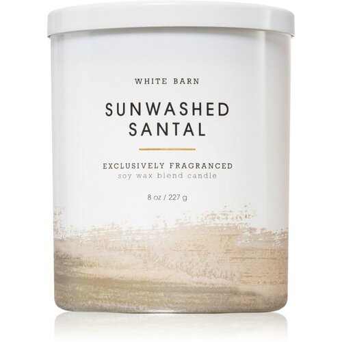 Bath & Body Works Sunwashed Santal mirisna svijeća 227 ml Cijene