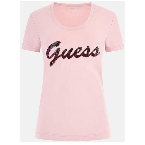 Guess Majice &amp;amp; Polo majice - Rožnata Slike