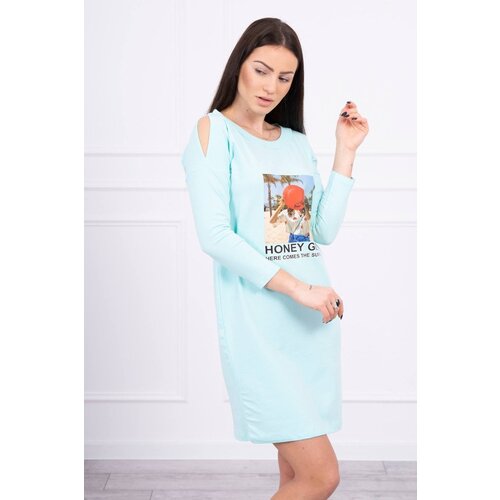 Kesi Honey girl mint print dress Cijene