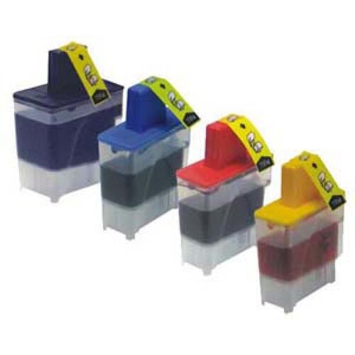Brother LC900 , LC09 , LC41 , LC47 , LC950 , komplet 4 kartu&amp;scaron;e Slike