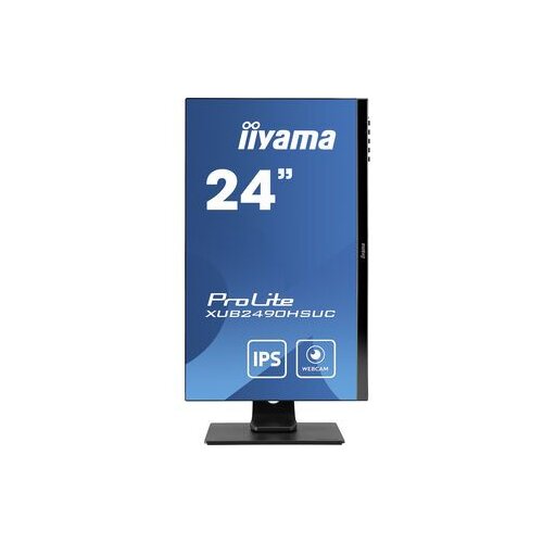 Iiyama monitor ProLite XUB2490HSUC-B1, FULL HD 1920x1080, 23,8 IPS, 250 cd/m2, Webcam 1080P AF, Zvučnici, VGA, HDMI, DP, USB, HAS, Pivot, 60Hz, 4ms Cijene