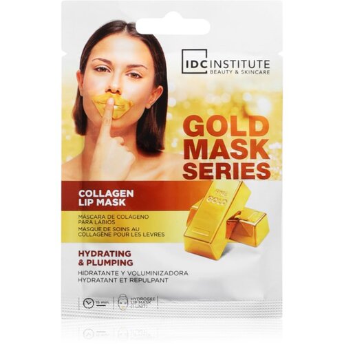 IDC INSTITUTE Gold Mask Series hidratantna maska za usne 8 g Cijene