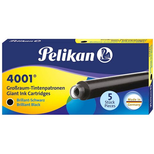 Pelikan Črnilni vložek GTP/5, črni Slike
