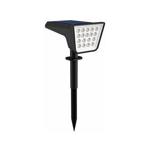  LED RGBW solarno svetlo sa senzorom LED/3,7 V IP54 1200 mAh crna Slike