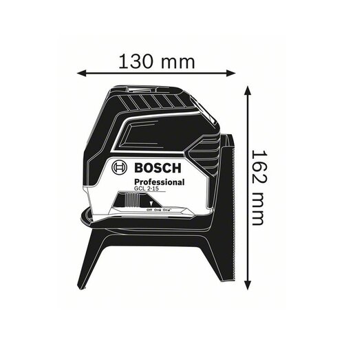 Bosch Kombinirani laser BOSCH Professional GCL 2-15 (merilno območje: ca. 15 m, natančnost: &amp;plusmn; 0,3 mm) Slike
