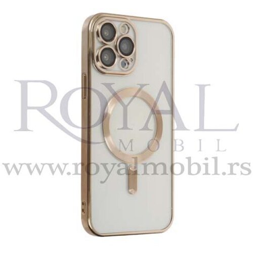  futrola magsafe metalic za samsung S916 galaxy S23 plus zlatna Slike
