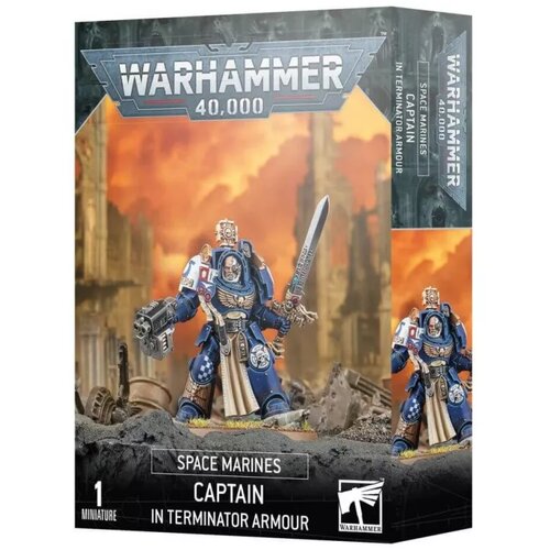 Games Workshop S/Marines: Captain in Terminator Armour Cene