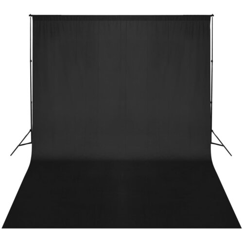  Pozadinski sustav s potporom 500 x 300 cm crni Cene