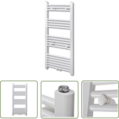 The Living Store Kopalniški cevni radiator za centralno ogrevanje raven 600x1160 mm - Cevni Radiator, (21745131) Cene