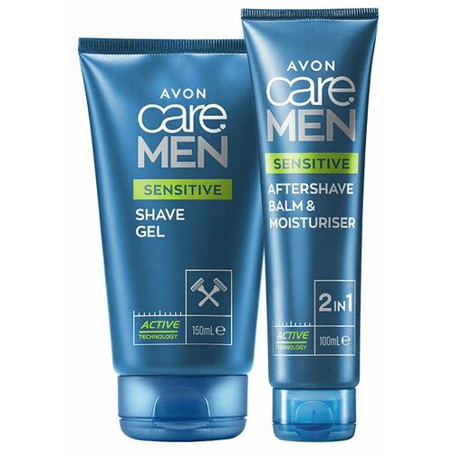Avon Duo Care Men set za brijanje za senzitivnog muškarca Slike
