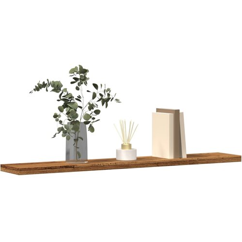 VidaXL Police za knjige 4 kom boja starog drva 60 x 10 x 1,5 cm drvene Slike