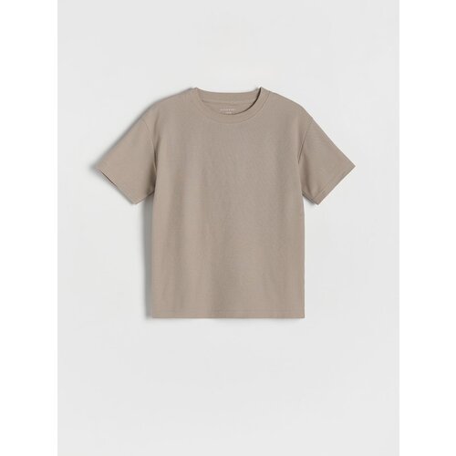 Reserved oversized majica - bež Slike