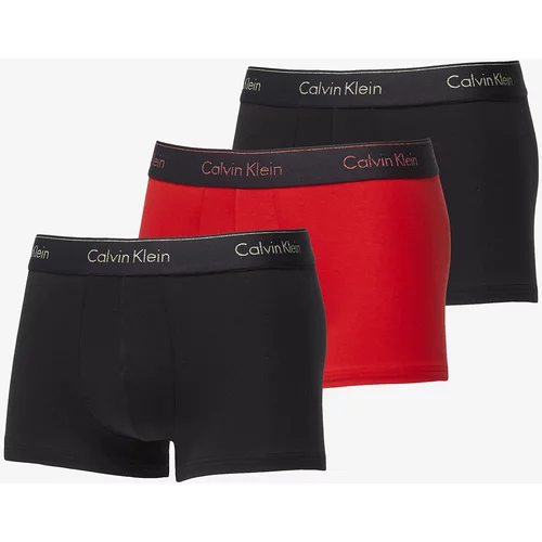 Calvin Klein Bokserice bež / crvena / crna