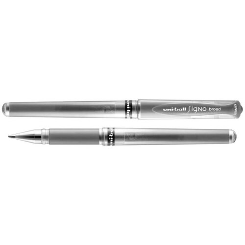  UNI SIGNO UM-153 Gel Pen 1.0 mm | metallic silver Slike