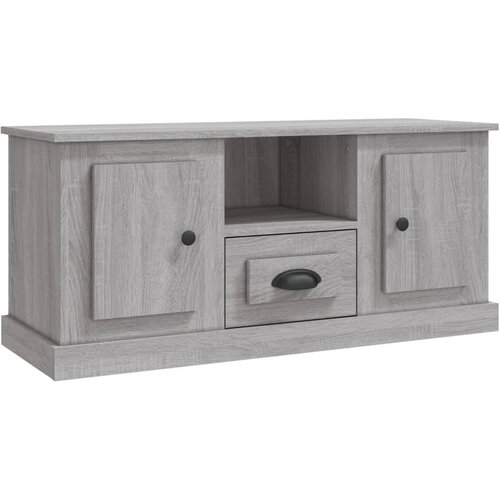 Maison Chic TV omarica - TV enota - Televizijska omarica siva sonoma 100x35,5x45 cm inženirski les, (21702142) Cene