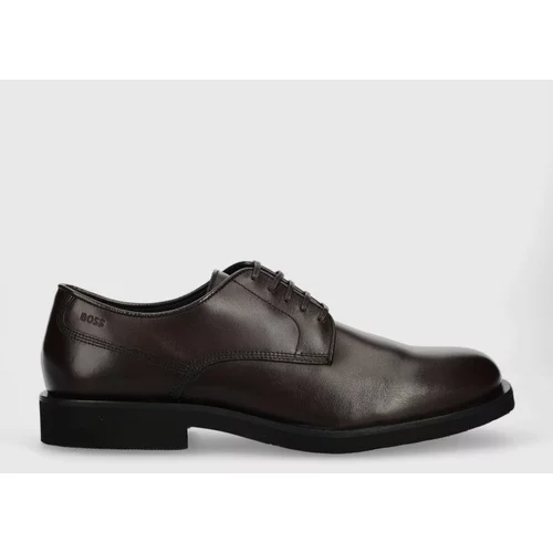 Boss Kožne cipele Baird za muškarce, boja: smeđa, 50497842