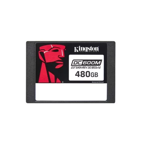 Kingston DC600M/SSD/Mešana uporaba/480 GB/SATA 6Gb/s SEDC600