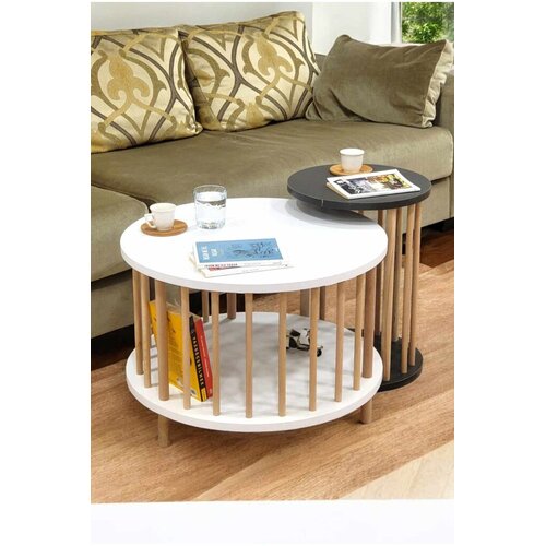 Hanah home set klub stolića, 2 dijela, crni Cijene