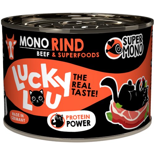  Ekonomično pakiranje Lucky Lou SuperMono 2 x 200 g – Govedina Cene