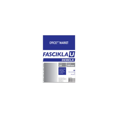 Fascikla PVC U debela OFFICE MARKET 100/1 Slike
