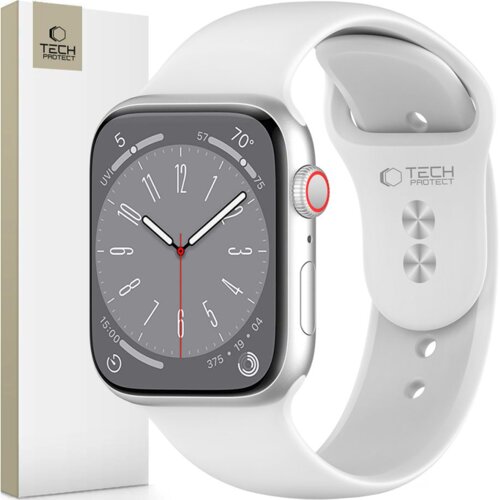 TECH-PROTECT SILIKONSKI OVITEK ZA APPLE WATCH 4 5 6 7 8 9 SE 38 40 41 MM BEL, (21974513) Cene