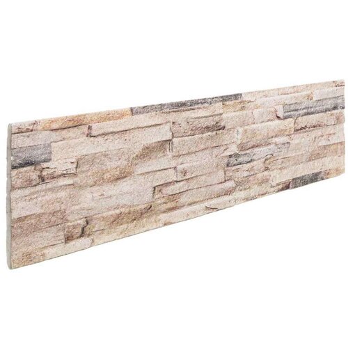  Zidne panele 10 pcs Bijela i crvena 100 x 25 cm EPS pjena - bijela i crvena Cene