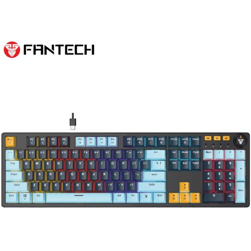 Fantech Tastatura mehanička Gaming MK893S RGB Atom 107S MIZU Blue (Red Swich) Cene