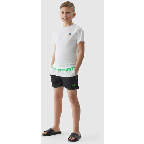 4f Boys' Boardshorts Beach Shorts - Green Slike