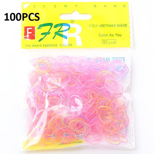  Jednokratne Gumice - Ružičasta / 100kom KP24220 Slike