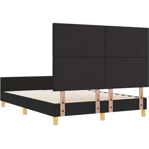  Krevetna Okvir Crna 140x200 cm Tkanina Slike