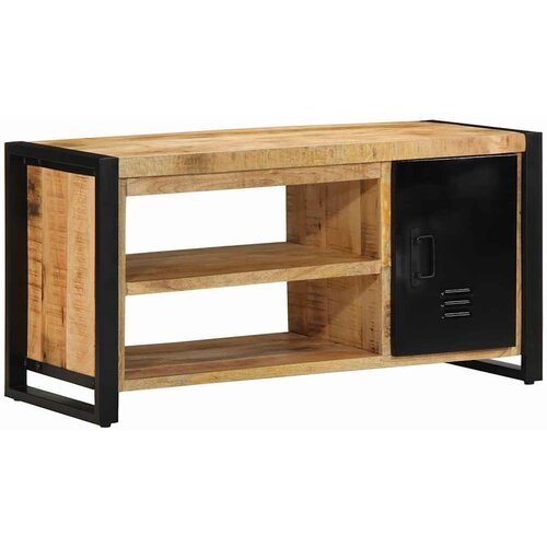  Klupa za cipele Smeđa 100 x 40 x 50 cm Čvrsto drvo manga Cene