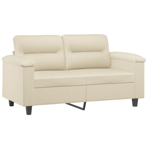 Maison Chic Dvosed kavč - Sofa - Kanape krem 120 cm umetno usnje, (21727026) Cene