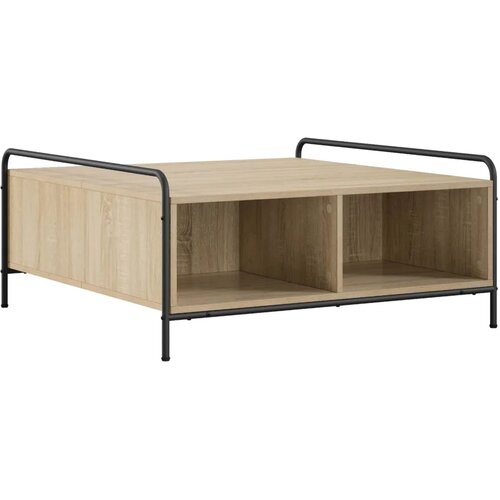  Stolić za kavu Hrast sonoma 90 x 90 x 41 cm Konstruirano drvo - Hrast sonoma 90 x 90 x 41 cm Slike