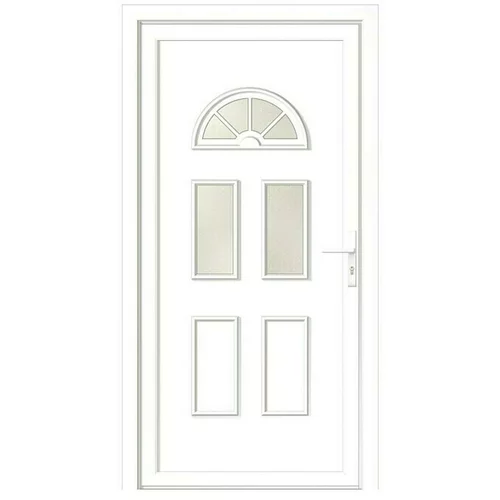 RORO PVC ulazna vrata BAZ 1560 (D x Š x V: 70 x 1.000 x 2.100 mm, DIN desno, Bijele boje)