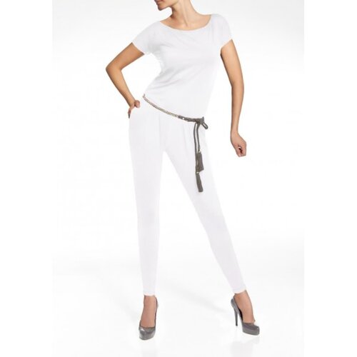 Bas Bleu Women&amp;#039;s jumpsuit PAULA elegant with a boat neckline Slike
