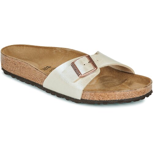 Birkenstock Madrid BF Graceful Pearl White Bež Slike